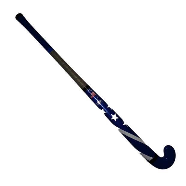 USA Field Hockey Wood Stick - 36" - Navy