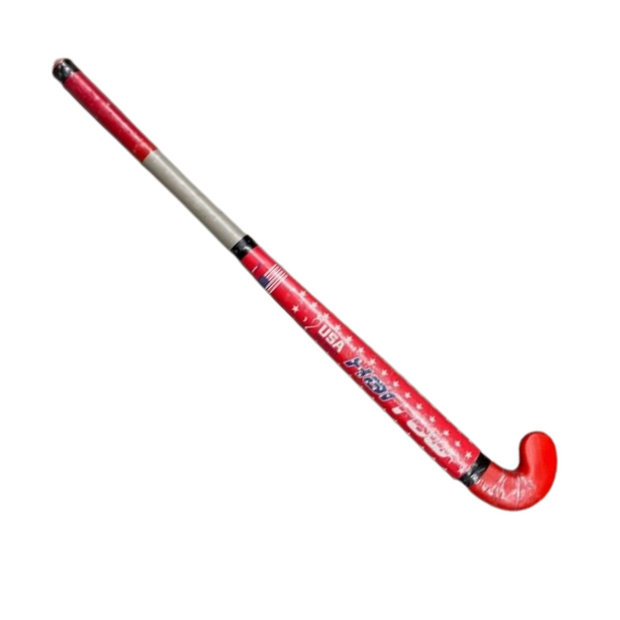 USA Field Hockey Plastic Stick - 28" Red
